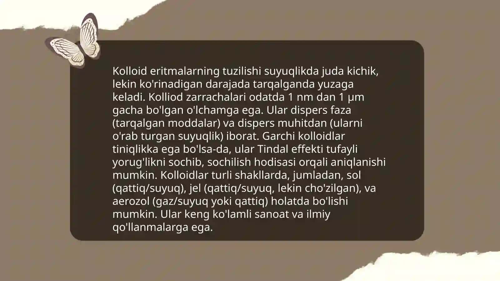 Kolloid eritmalar 4