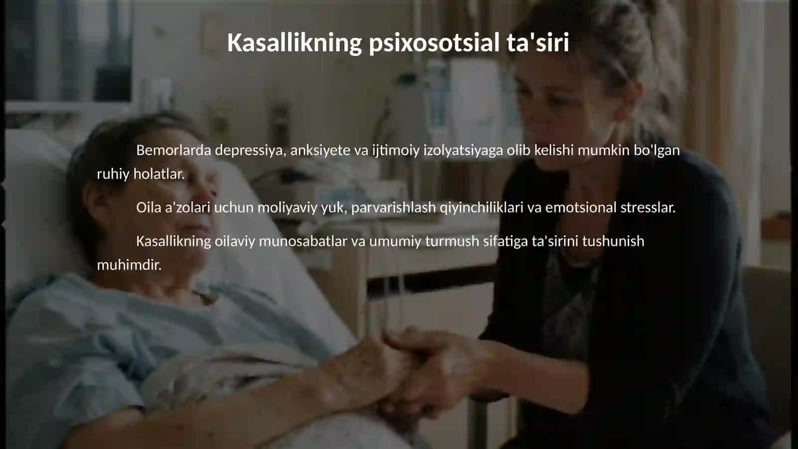 Palliativ yordam psixosatsial jihatlari 4