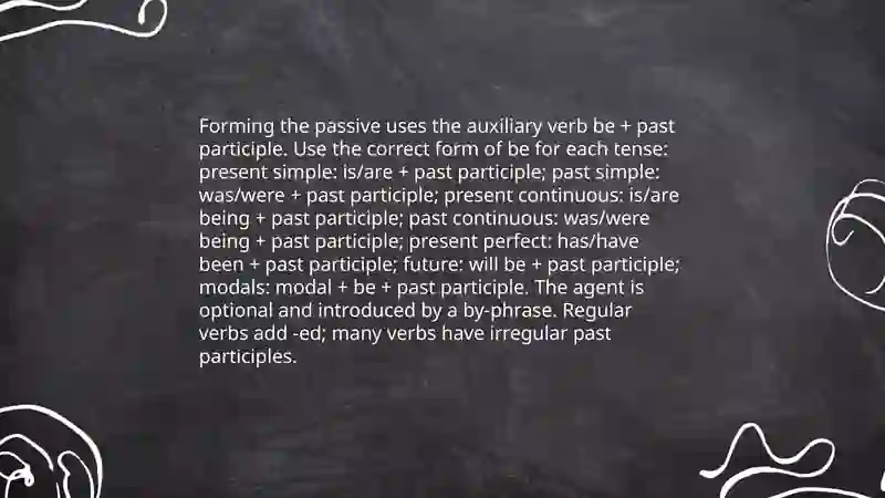 Passive voice 4