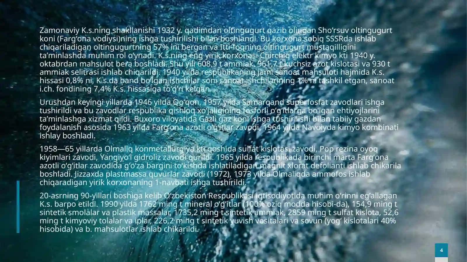 Kimyo  texnalogiyasi 4