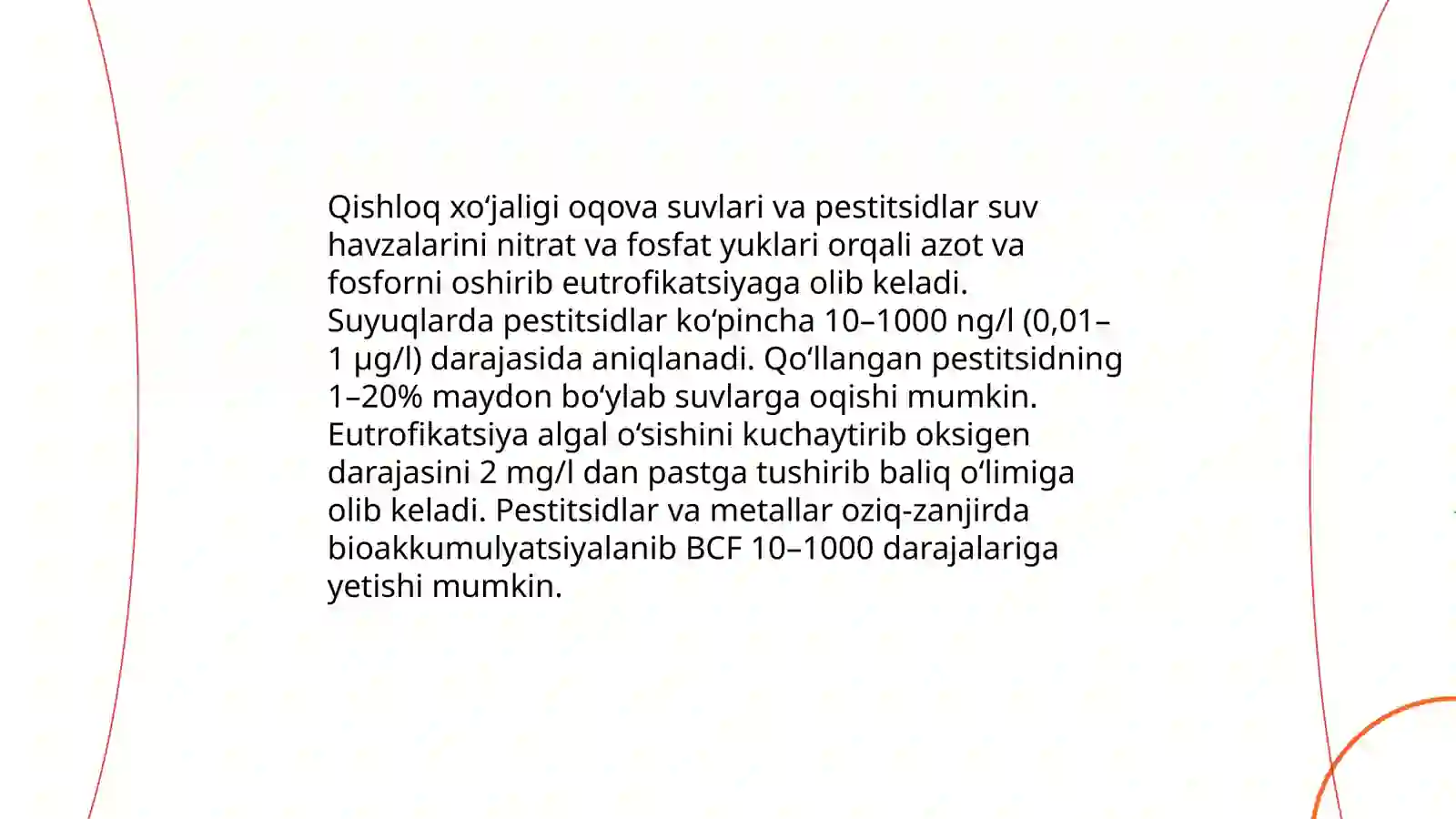 Suv havzalarining ifloslanishi 4
