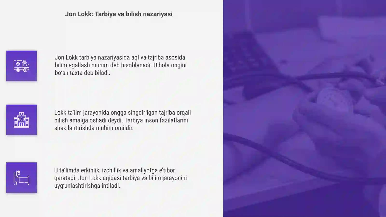 I.G.Pestalotsi, Jon Lokk va Jan Jak Russoning ilmiy merosida pedagogik qarashlar tahlili 4