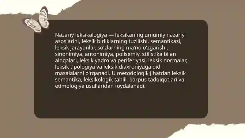 Leksikalogiyaning turlari 4