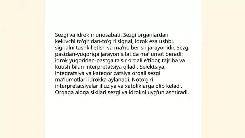 Sezgi 4