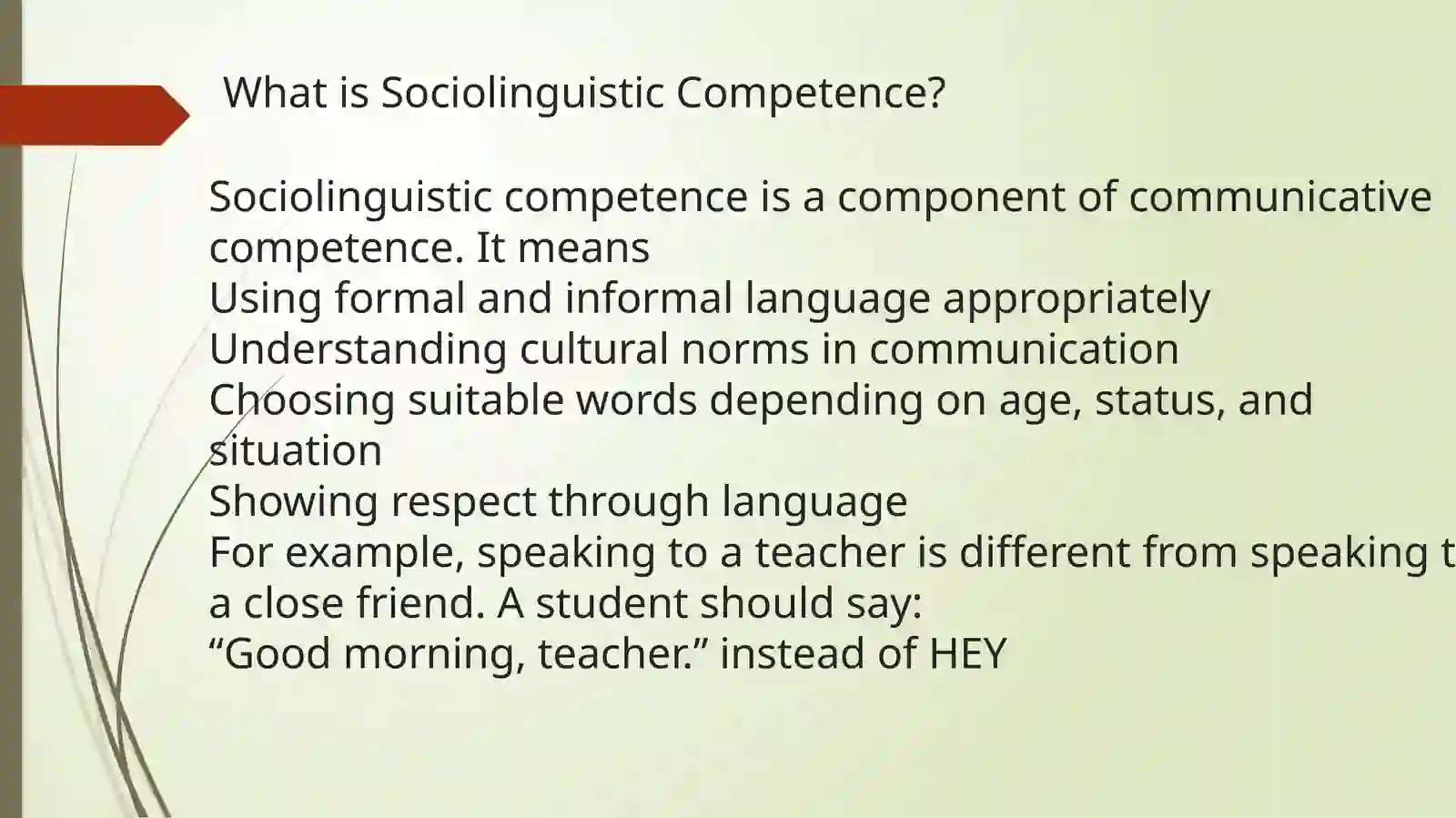 Speech Etiquette 4