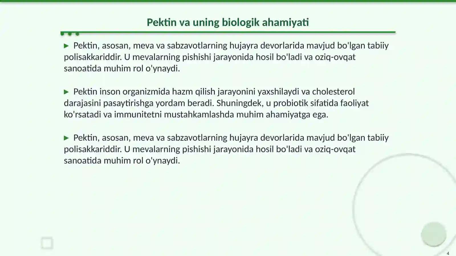 Хitоzаn, pеktin, fibrоinlаrni оlish vа tоzаlаsh usullаri 4