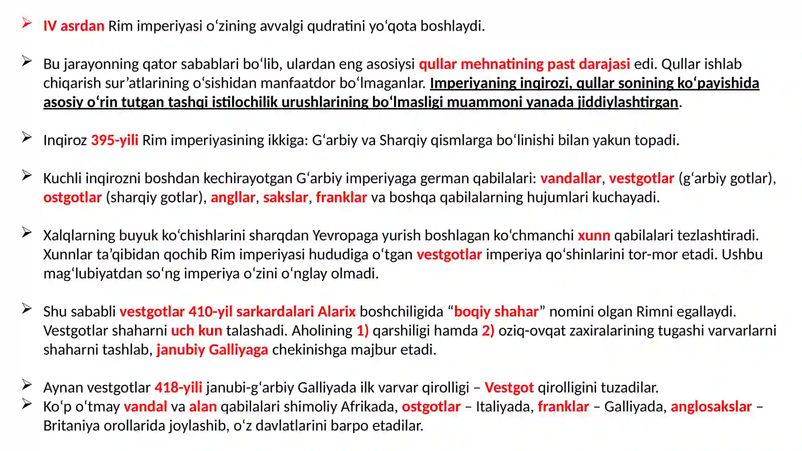 German qabilalari va Rim imperiyasi 4