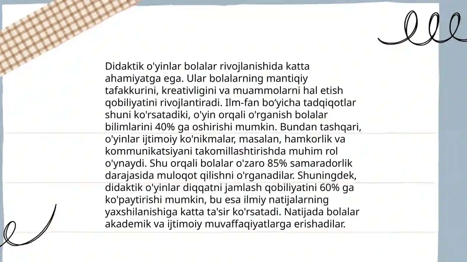 Maktabgacha ta'lim yoshidagi bolalarda didaktik o'yinlarni tashkil etish 4
