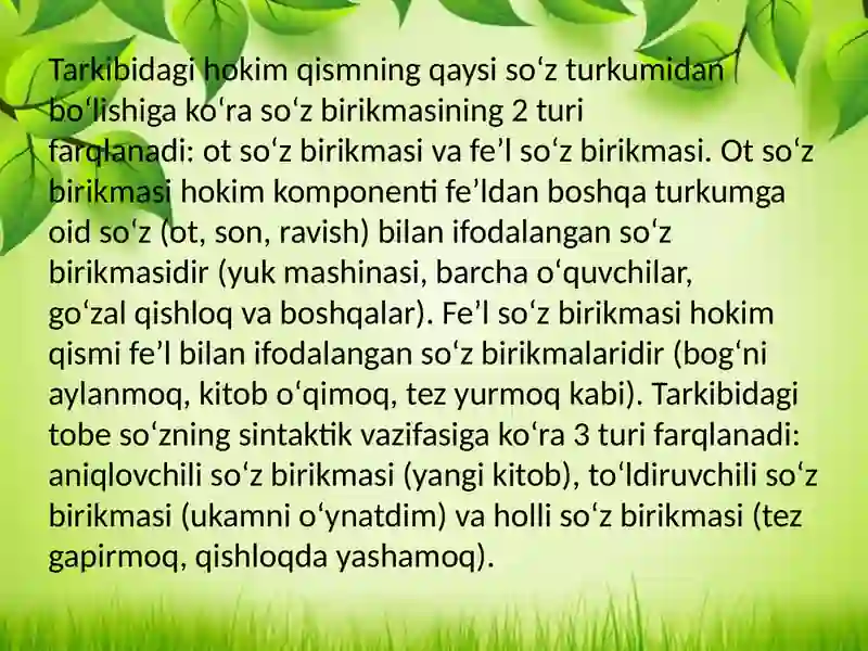 Bitishuv asosidagi birikma 4
