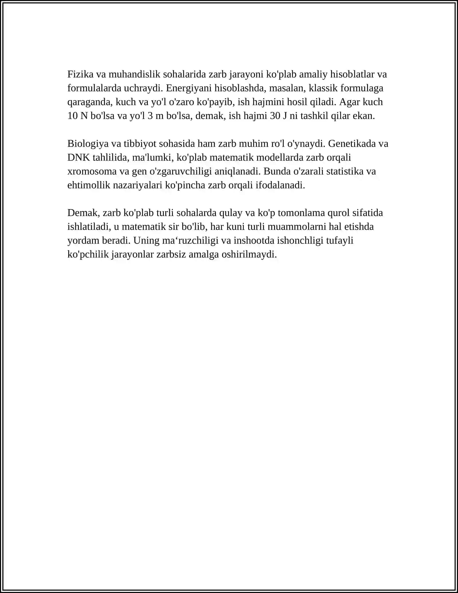 Zarbli Cholgu'larga O'rgatish 4