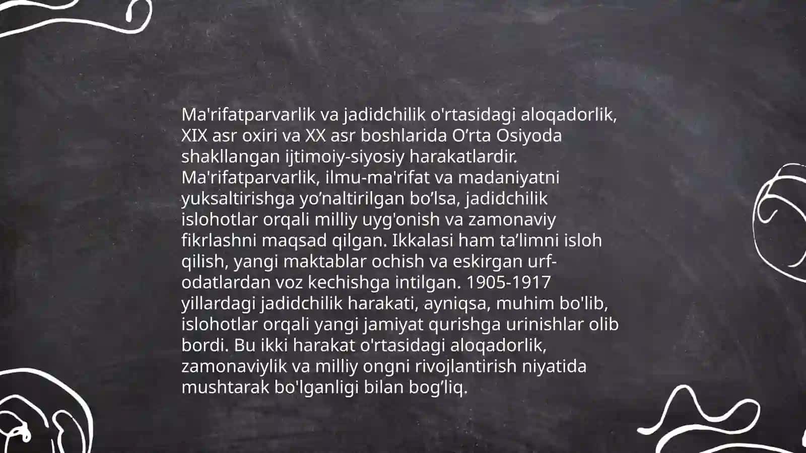 Jadid marifatparvarlarining olka ijtimoiy-manaviy hayotida tutgan orni 4