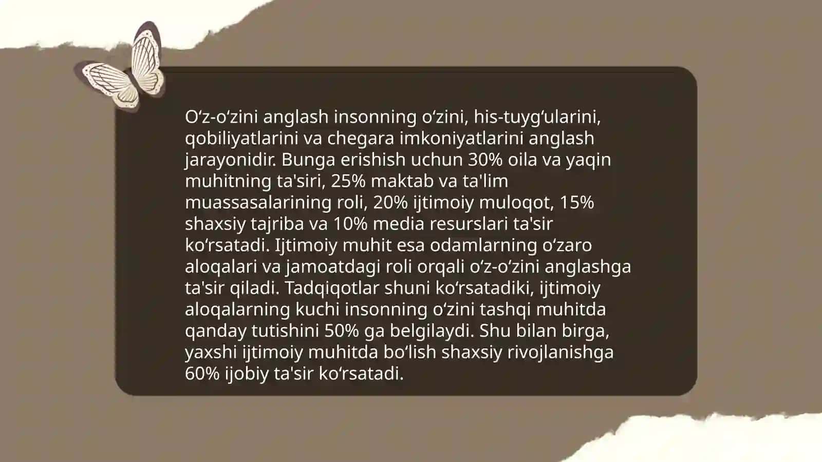Ilk bolalik davrida òz òzini anglashning rivojlanishi va 3 yosh inqirozi 4