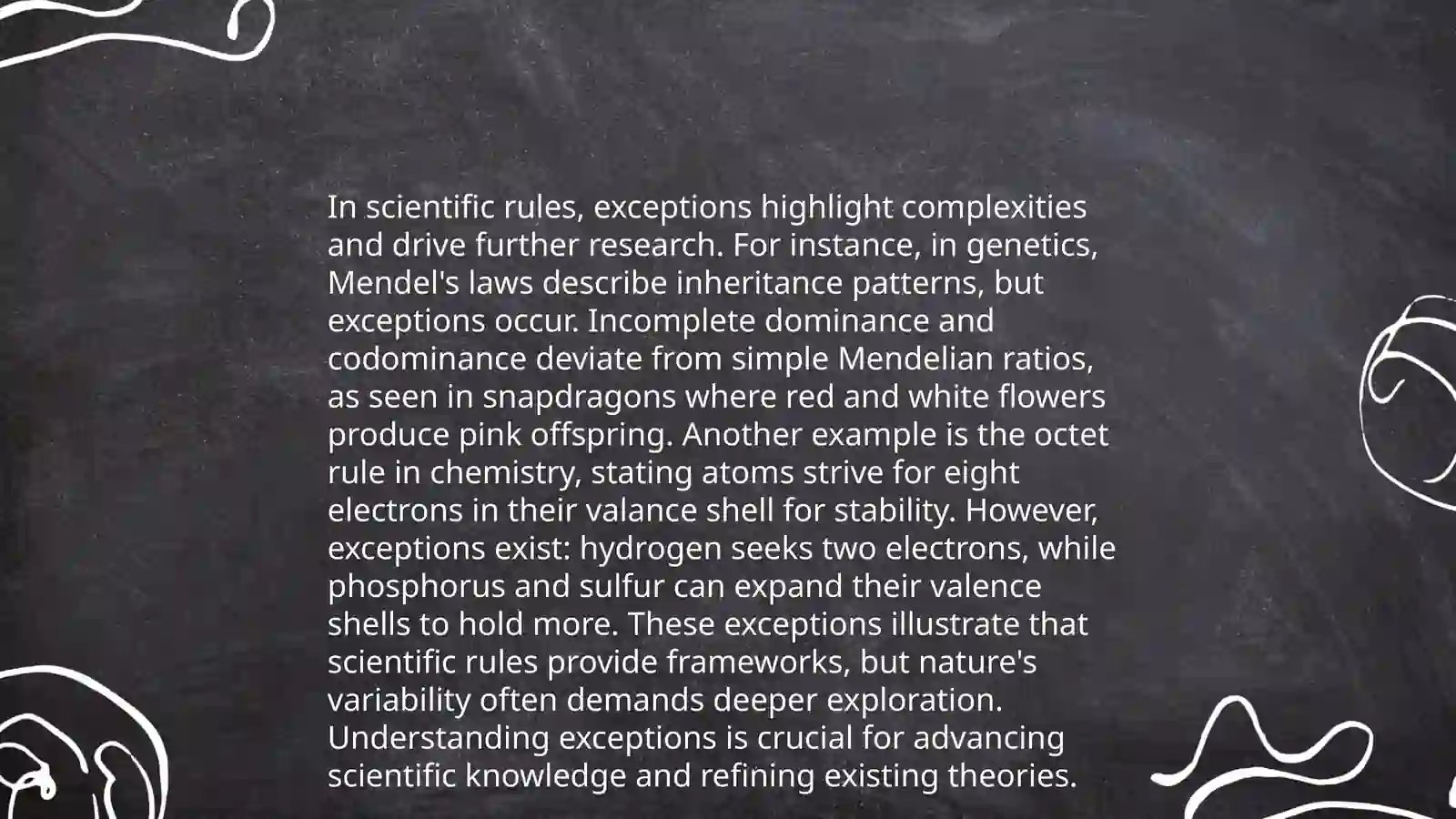 Exceptions in Language and Grammar 4