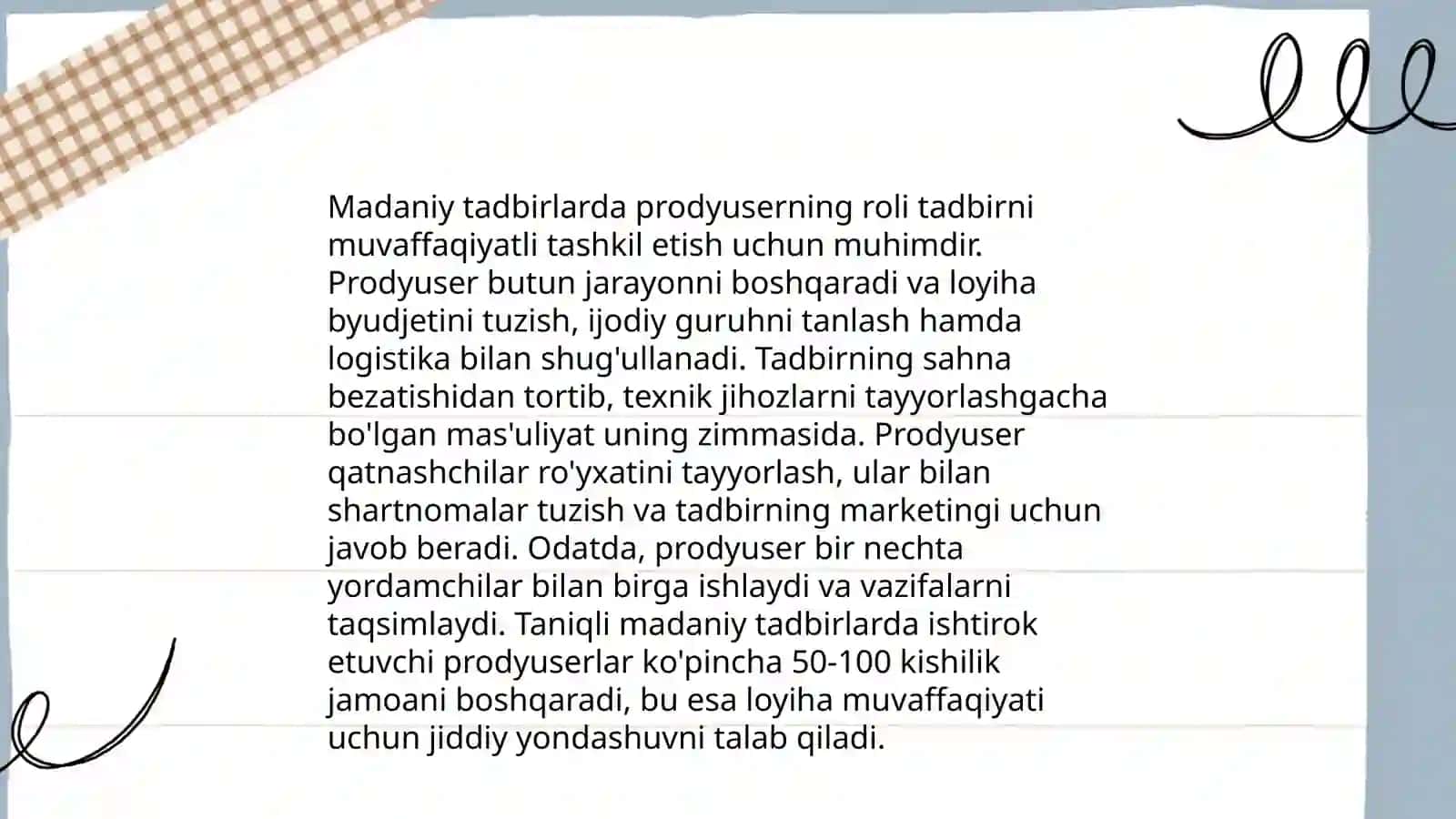 Prodyuserlik faoliyati asoslari 4