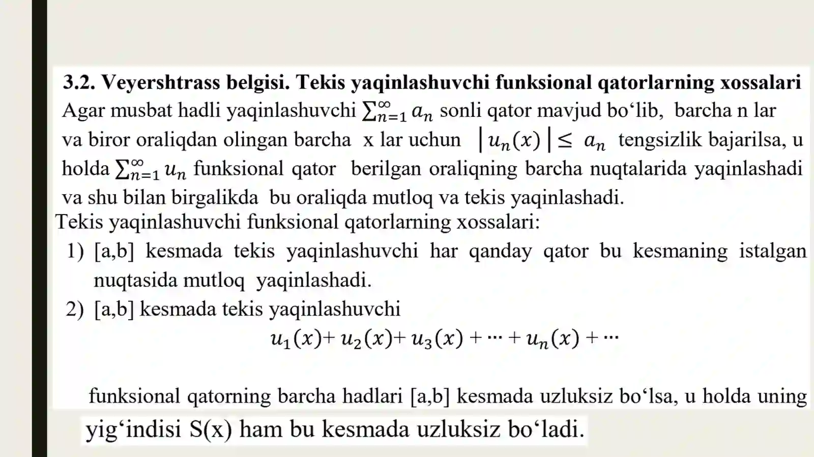 FUNKSIONAL QATORLAR 4
