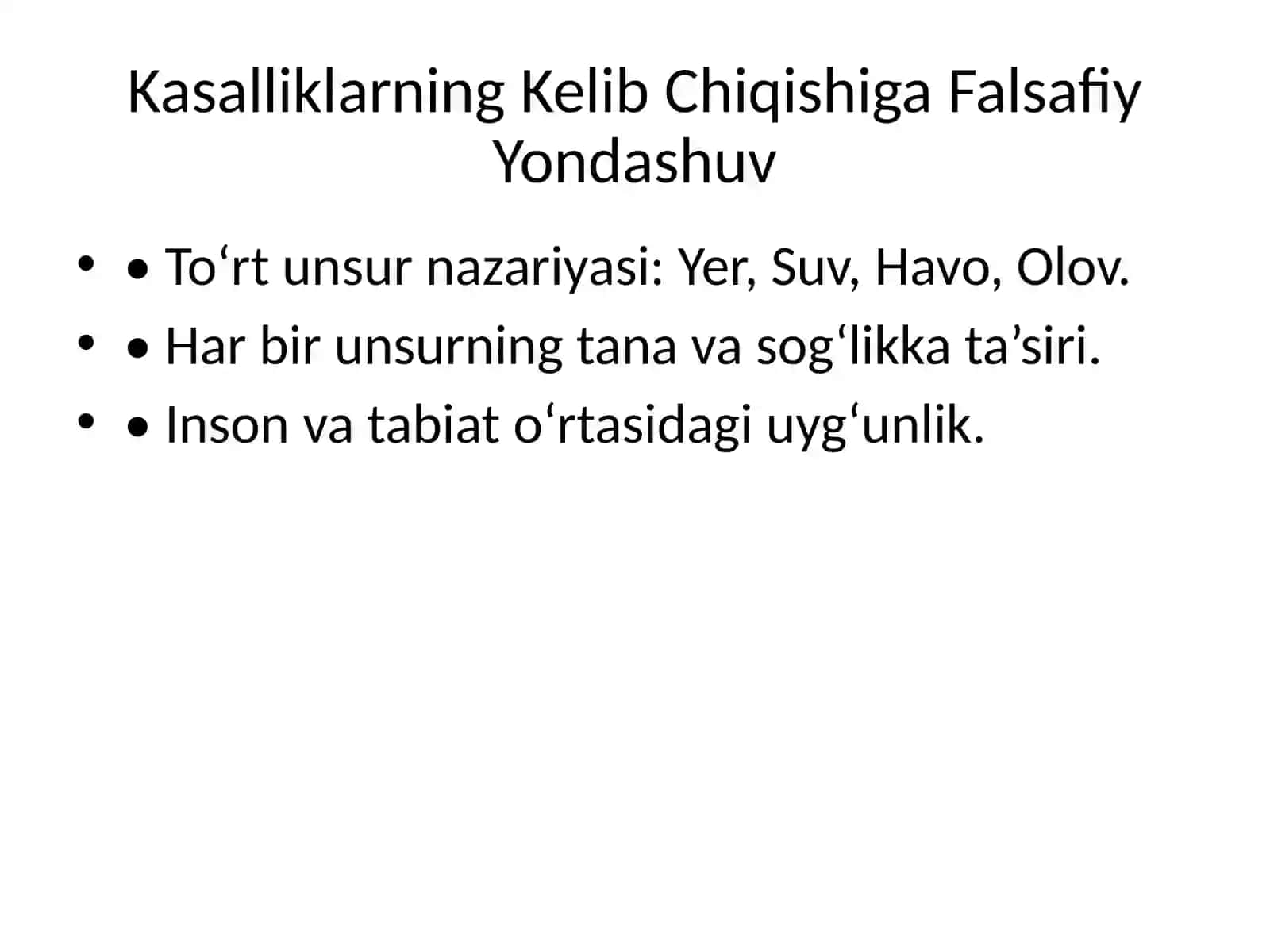 Ibn Sinoning Kasalliklari Kelib Chiqishidagi Falsafiy Nazariyalar 4