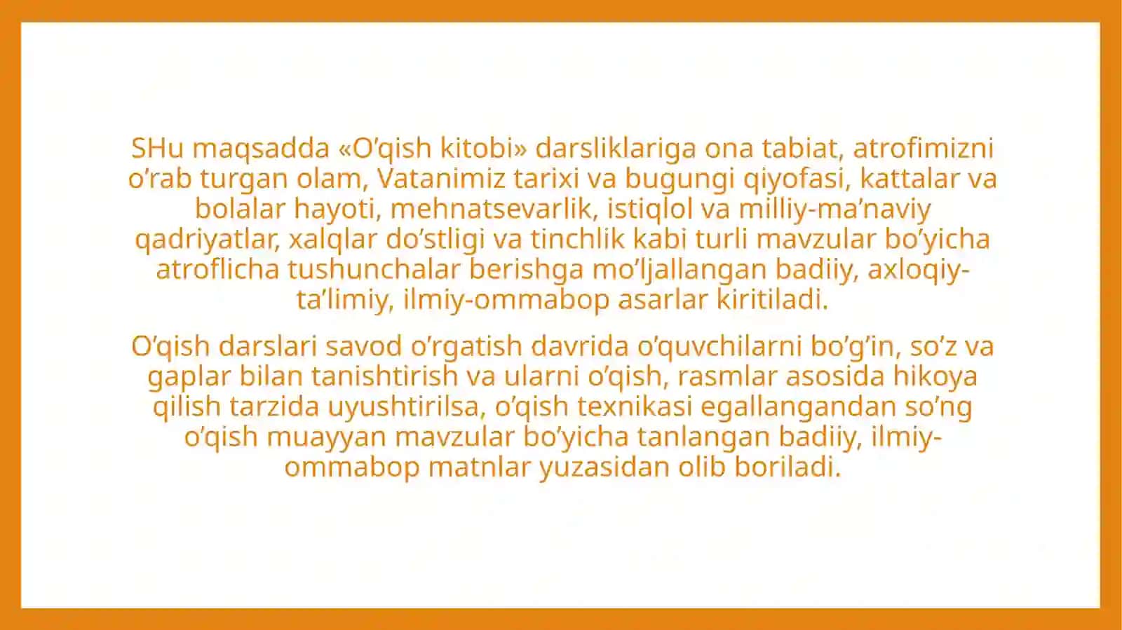 Boshlang`ich sinfdarsligi va qo`shimcha qo`llanmalar 4
