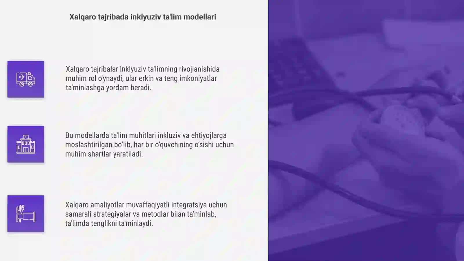 Inklyuziv ta'limni rivojlanishidagi xalqaro tajriba 4