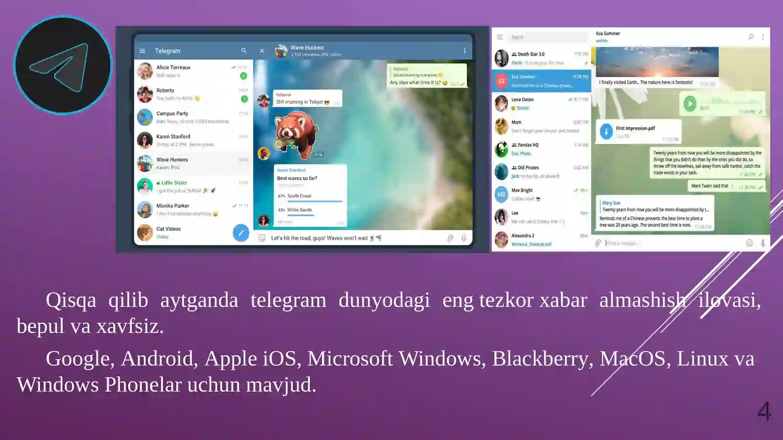 TELEGRAM 4