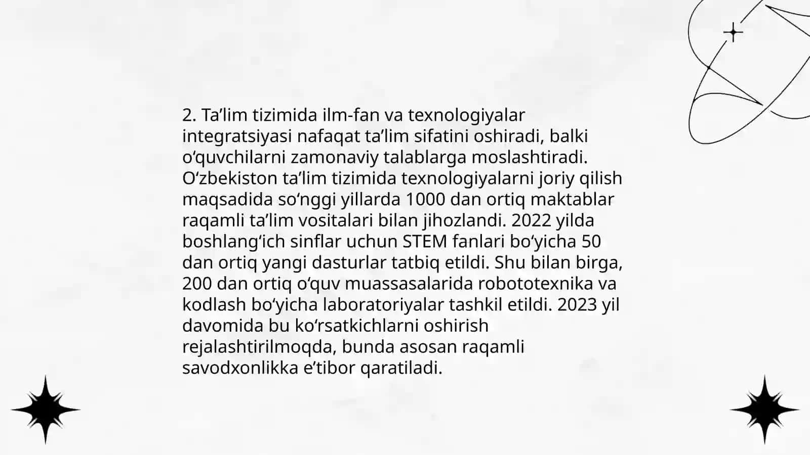 O‘zbekiston Respublikasi Xalq ta’limi tizimini 2030 yilgacha rivojlantirish Konsepsiyasi 4