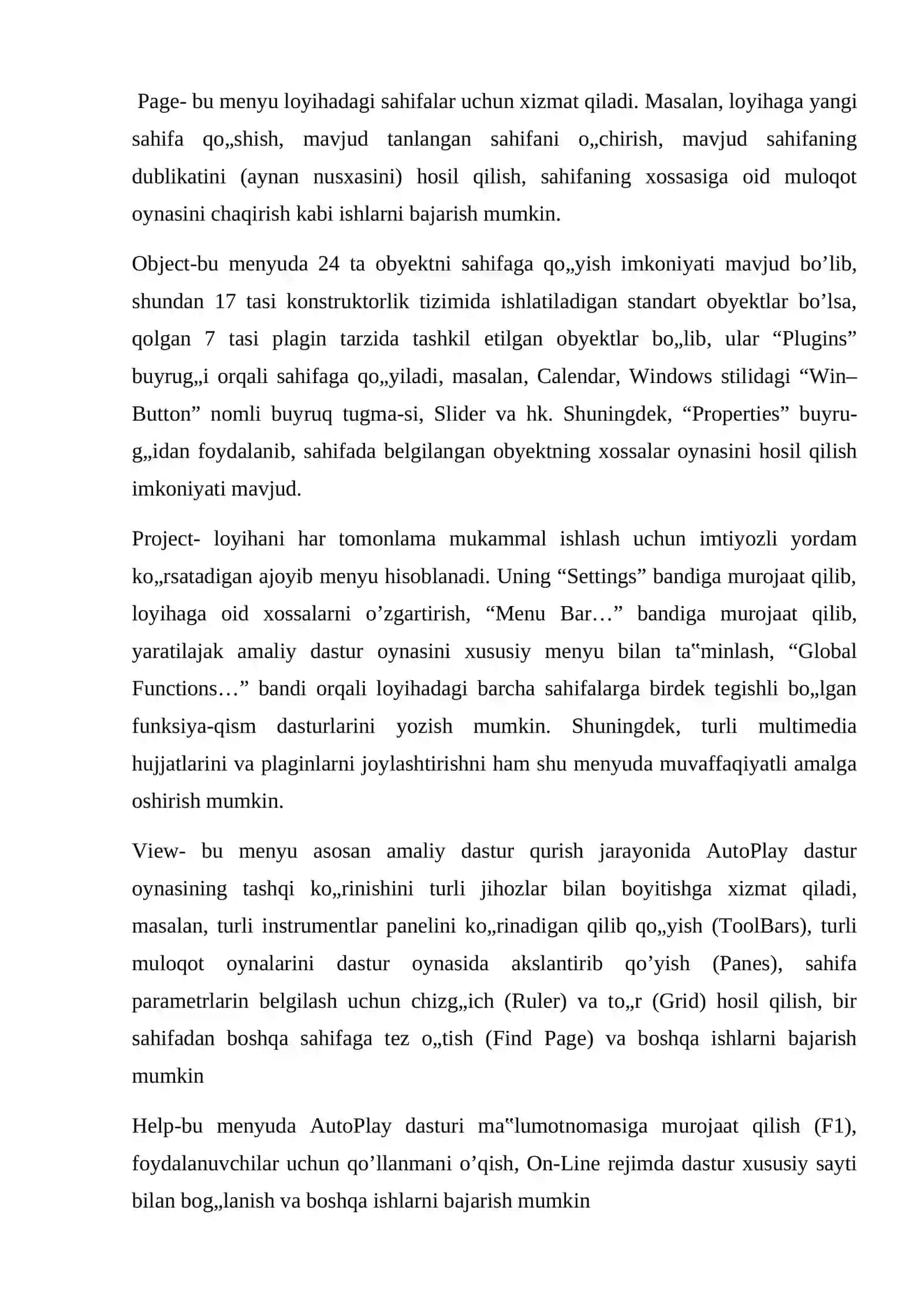 Autoplay Media Studio dasturi imkonyati 4