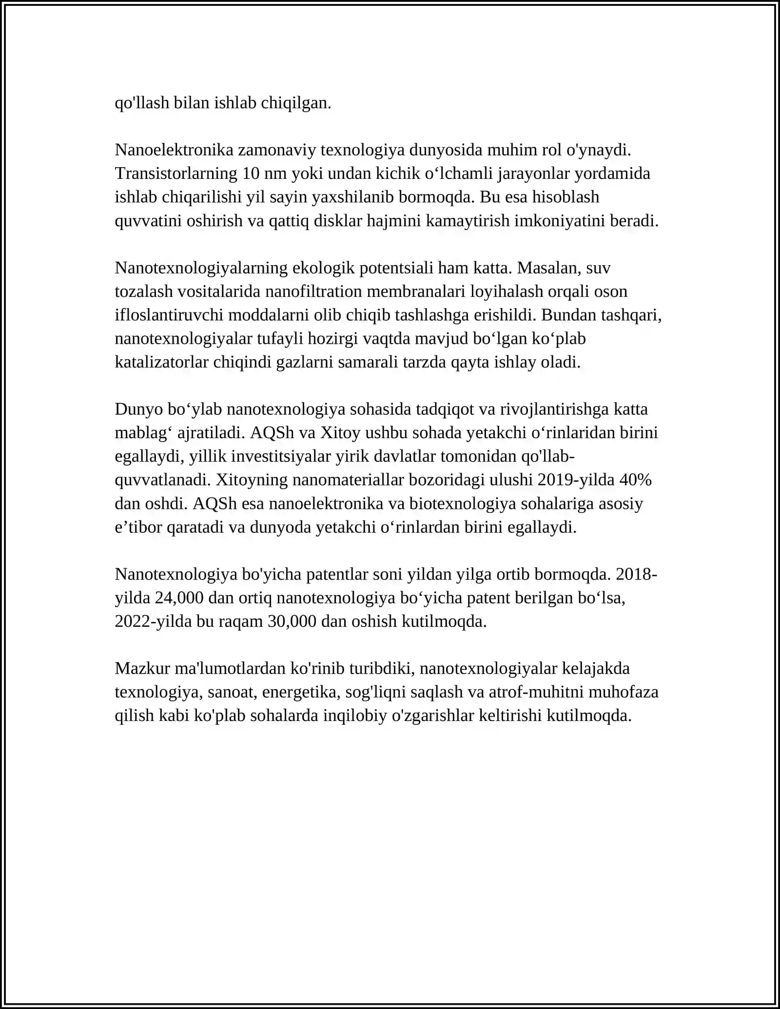 KUMUSH NANOZARRACHALAR 4