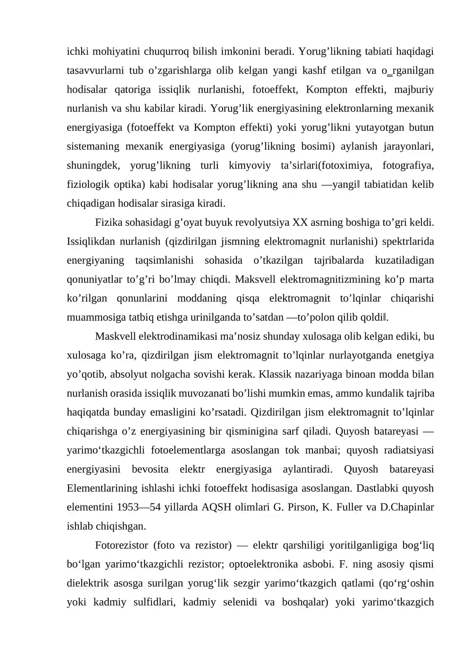 Fotonlarning qutublanishi interfirensiyasi 4