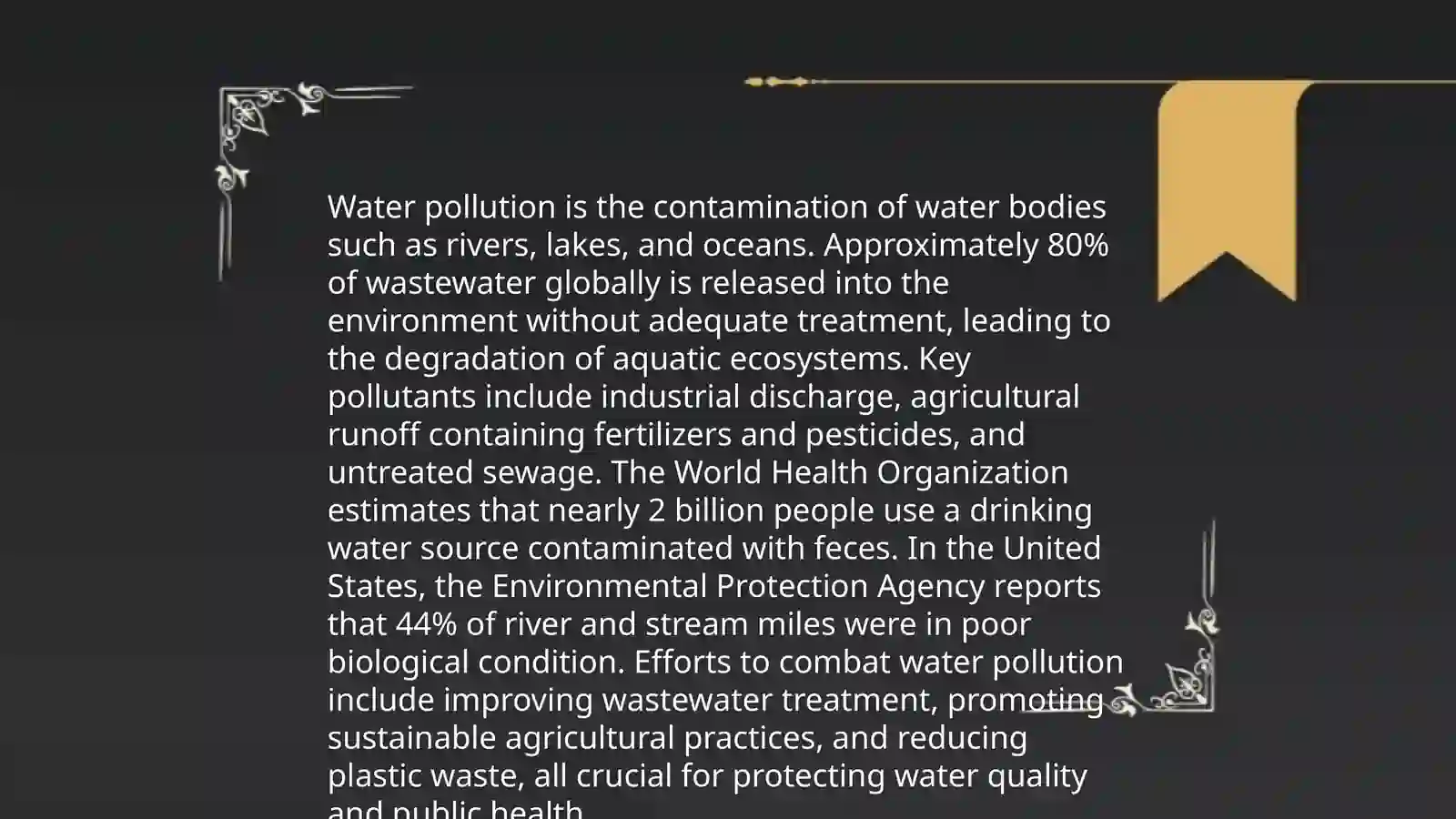 Ecology. Revision 4