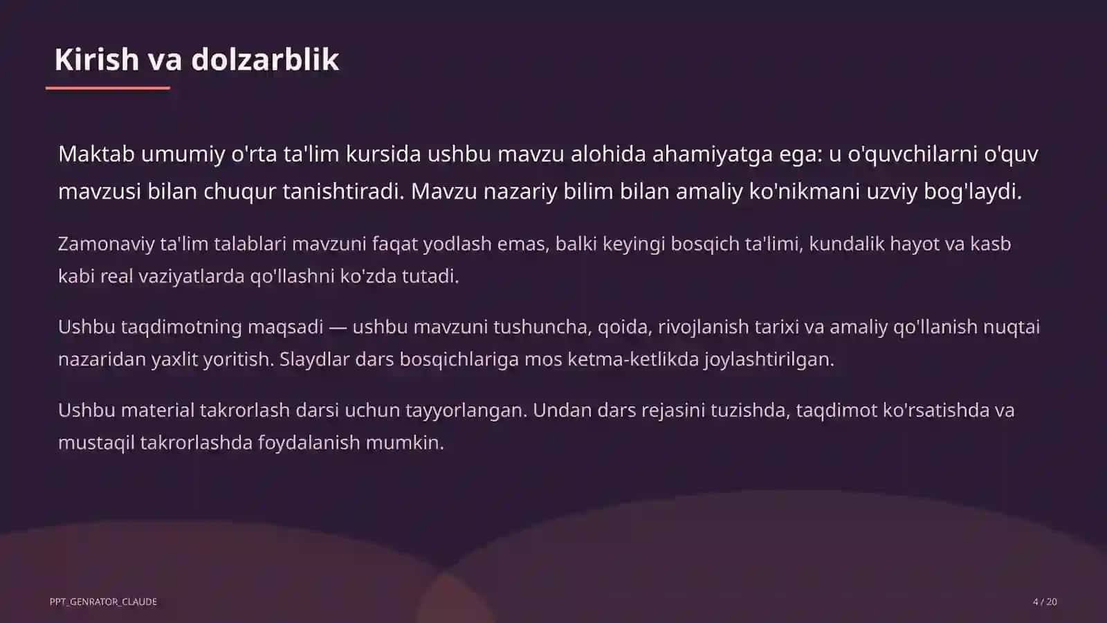 Moliyaviy savodxonlik maktabda 4