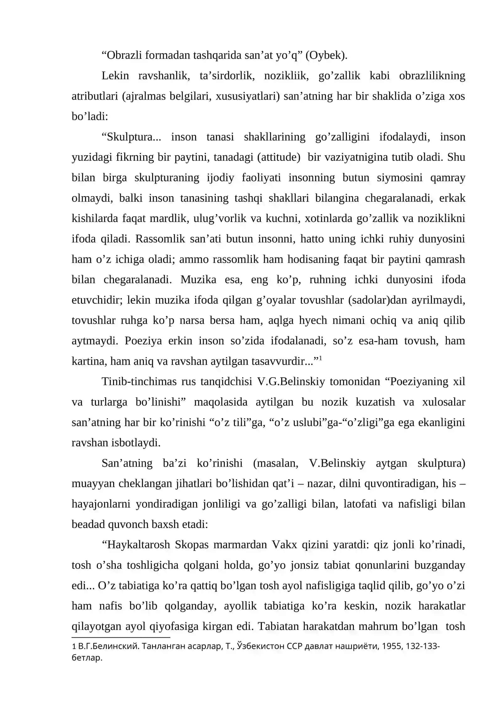 Adabiyot “Insonshunoslik”dir, ruhshunoslikdir 4