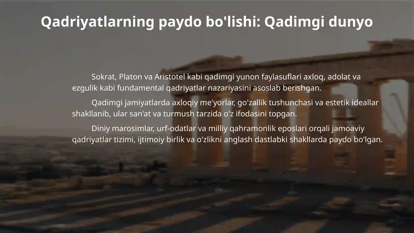 Qadriyatlar falsafasi 4