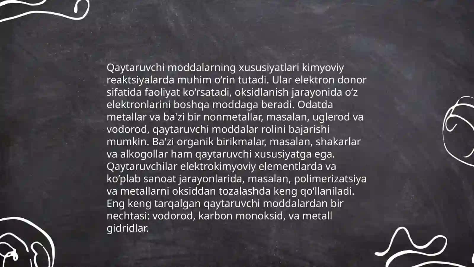 Oksidlovchi va qaytaruvchining ekvivalent massasini aniqlash 4