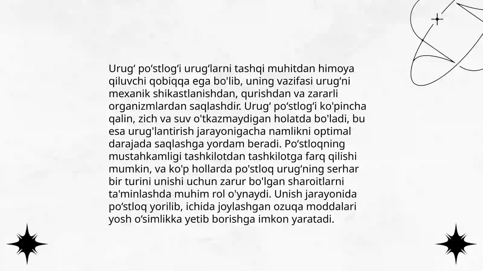 Gulli oʻsimliklarni urugʻini tuzilishi 4