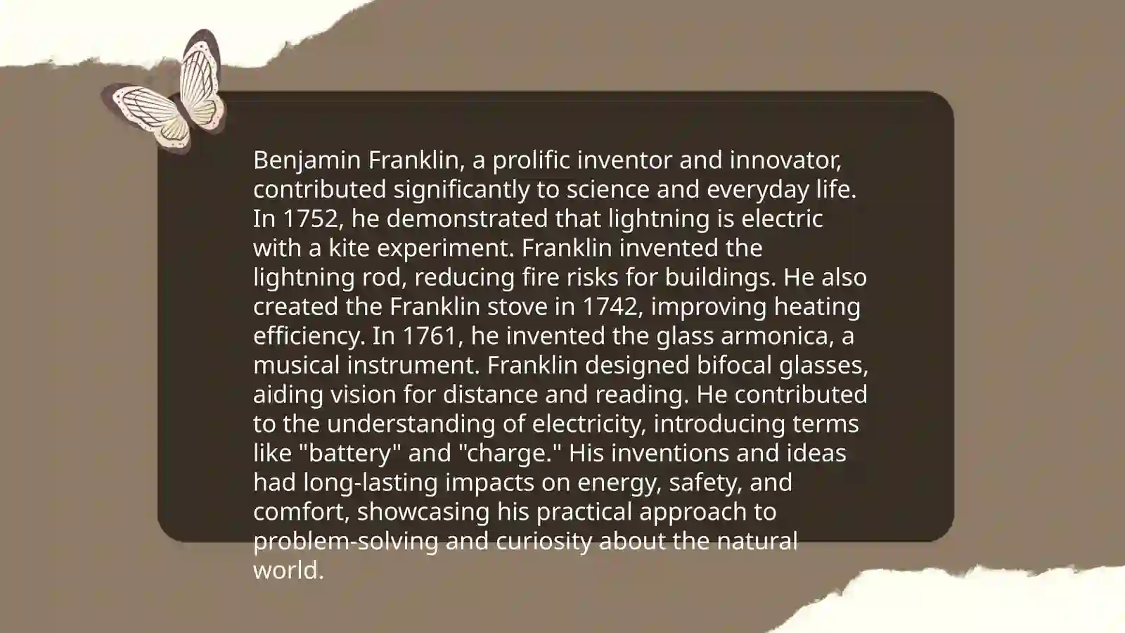 Benjamin Franklin 4