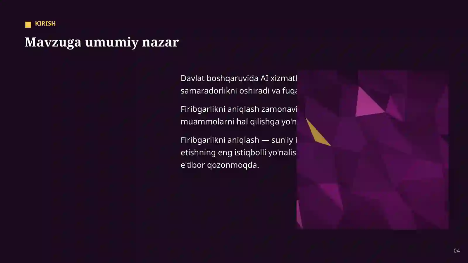 AI DAVLAT BOSHQARUVIDA 4