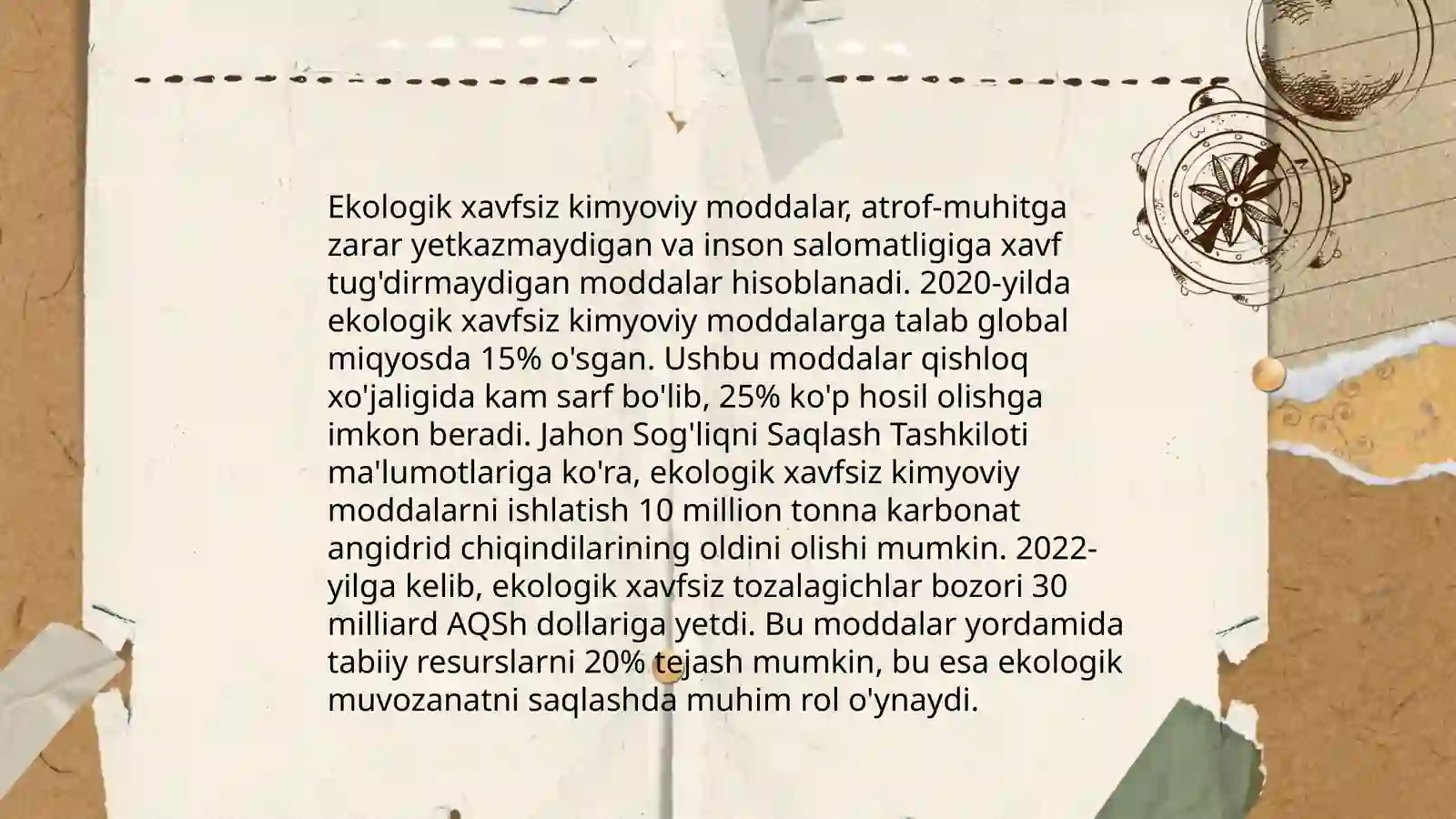 Kimyoviy moddalar va chiqindilarni oqilona boshqarishni targ'ib gilish 4