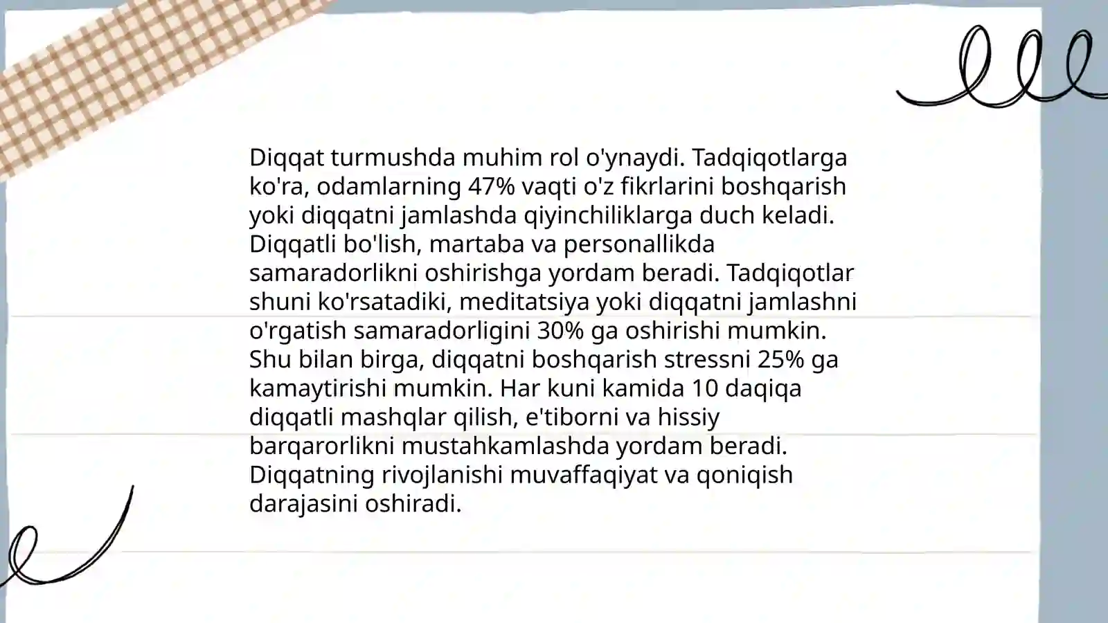 Diqqat va sezgi 4
