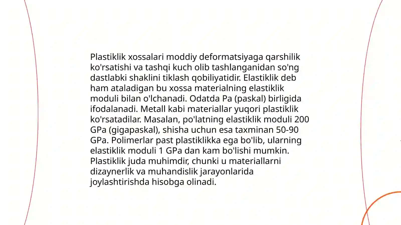 Tibbiyotda ishlatiladigan materillardan mexanik xossalari 4