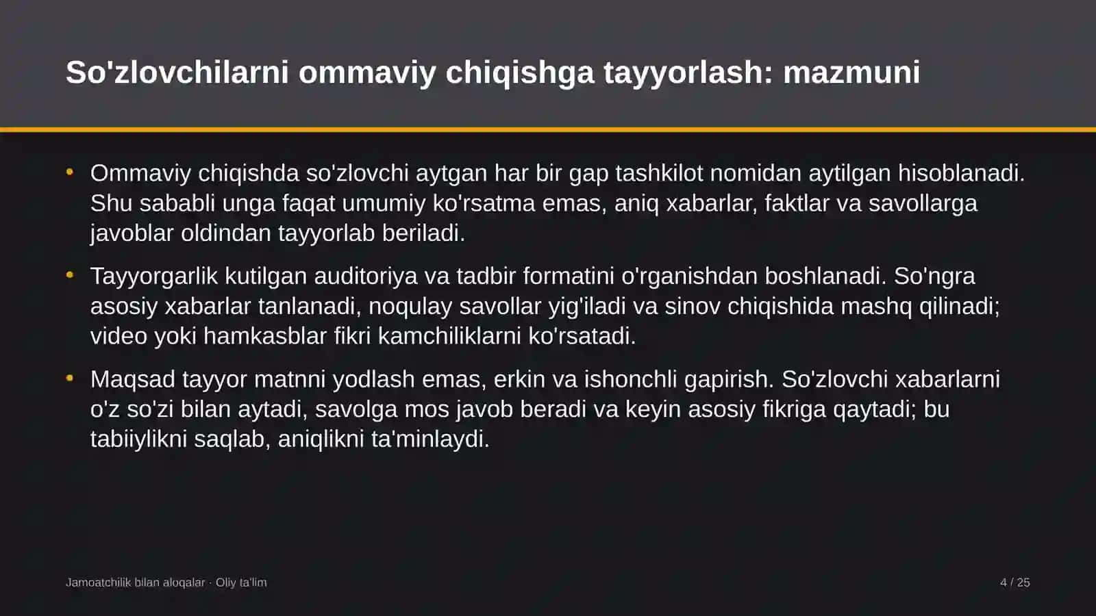 aviatsiya texnikasini ta'mirlash korxonalarida so'zlovchilarni ommaviy chiqishga tayyorlash 5288 4