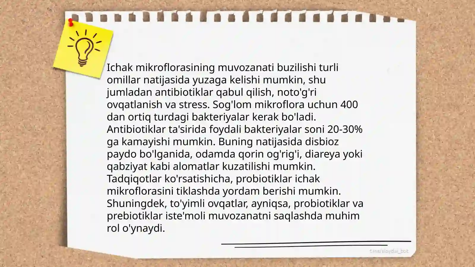 Disbakterioz va disbioz 4