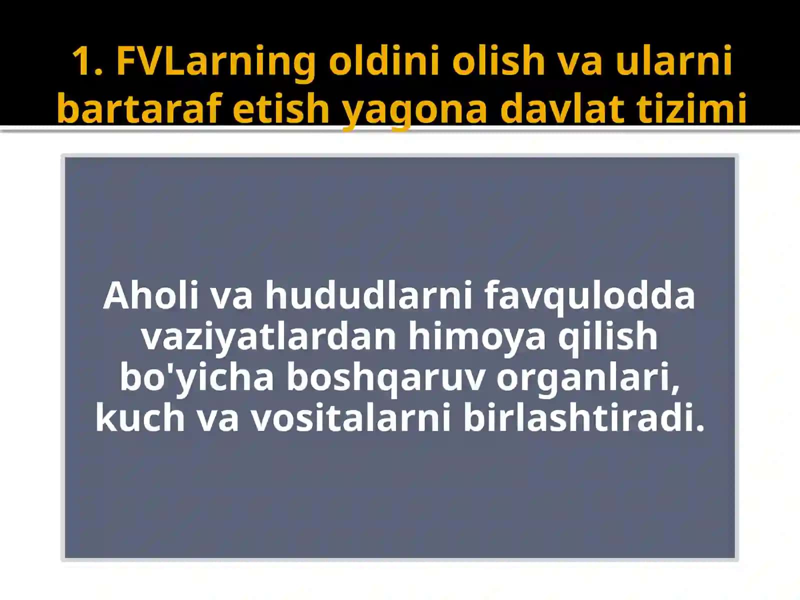 Favqulodda vaziyatlarning oldini olish tizimi 4