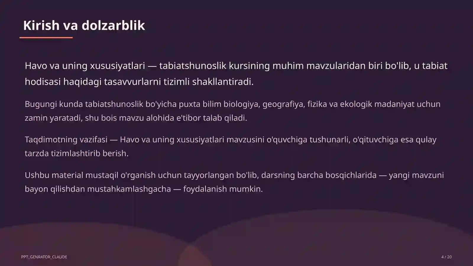 Havo va uning xususiyatlari (2-sinf) 3