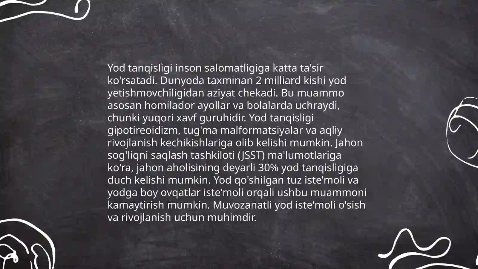 Yod tanqisligi 4