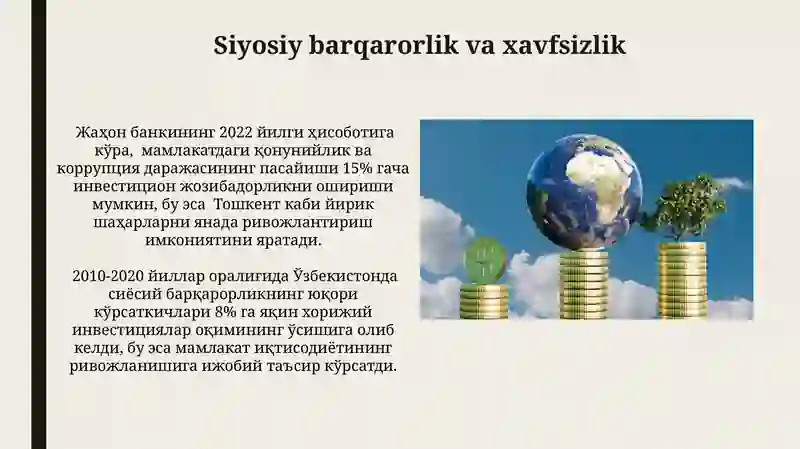 Investitsiya muhiti va uni belgilovchi omillar 4