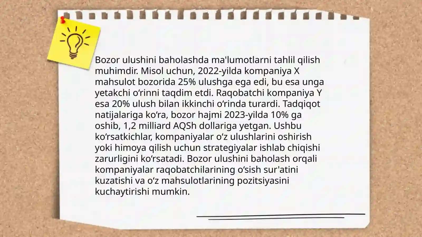 Mahsulotlarni sotish biyicha tahlil 4