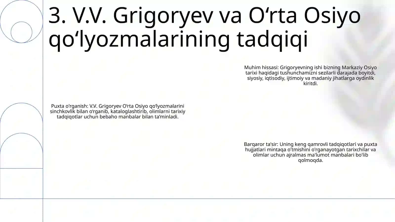 Rus Sharqshunos Olimlarining O'Rta Osiyo Tarixini O'Rganishdagi Qo'Shgan Hissasi 4