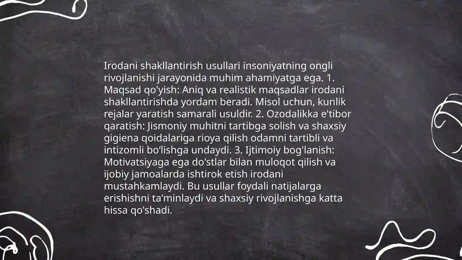 Iroda kuchi 4