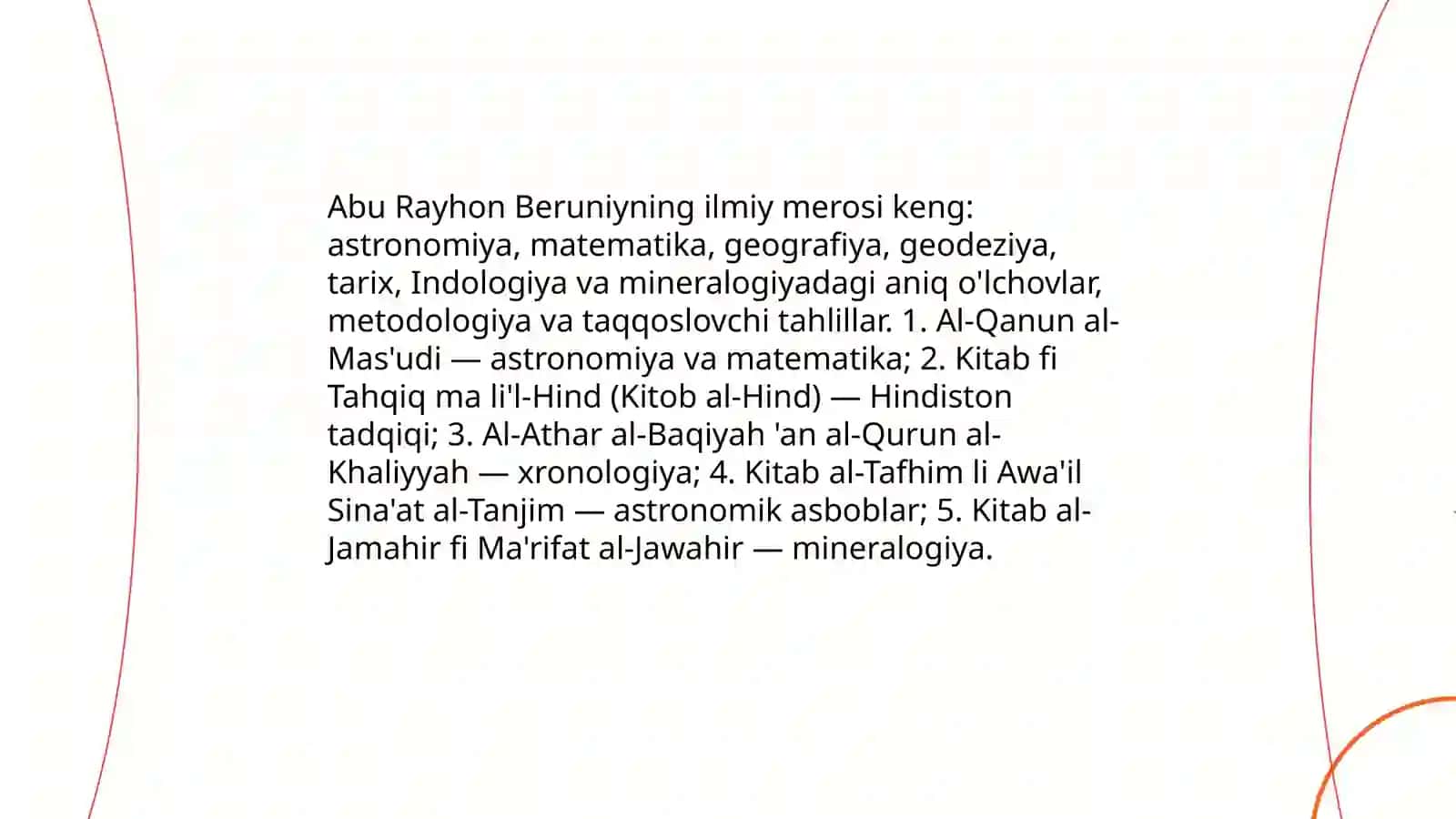 Abu Rayhon Beruniy 4