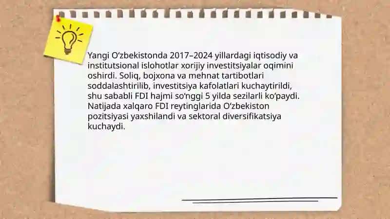 Yangi O‘zbekiston ijtimoiy-siyosiy, iqtisodiy va madaniy hayotida o‘zgarishlar 4
