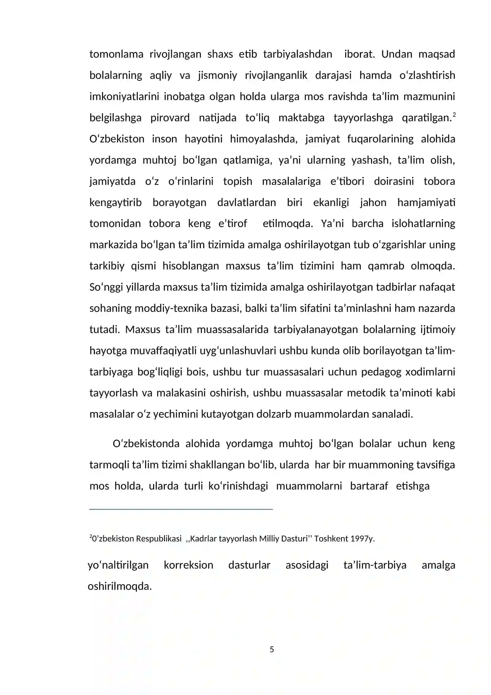 Murakkab nuqsonli bolalar bilan olib boriladigan korreksion ish xususiyatlari 4
